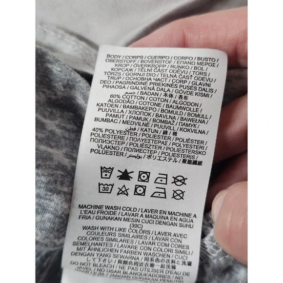 Hurley Men's Gray Short Sleeve Polo Size Large Striped Golf Shirt - Picture 7 of 11